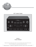 McIntosh MX-135 - Owners manual 